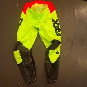 Childrens size small Fox racing gear pants.